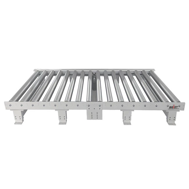 Transportador de rolos ao vivo acionado por cadeia